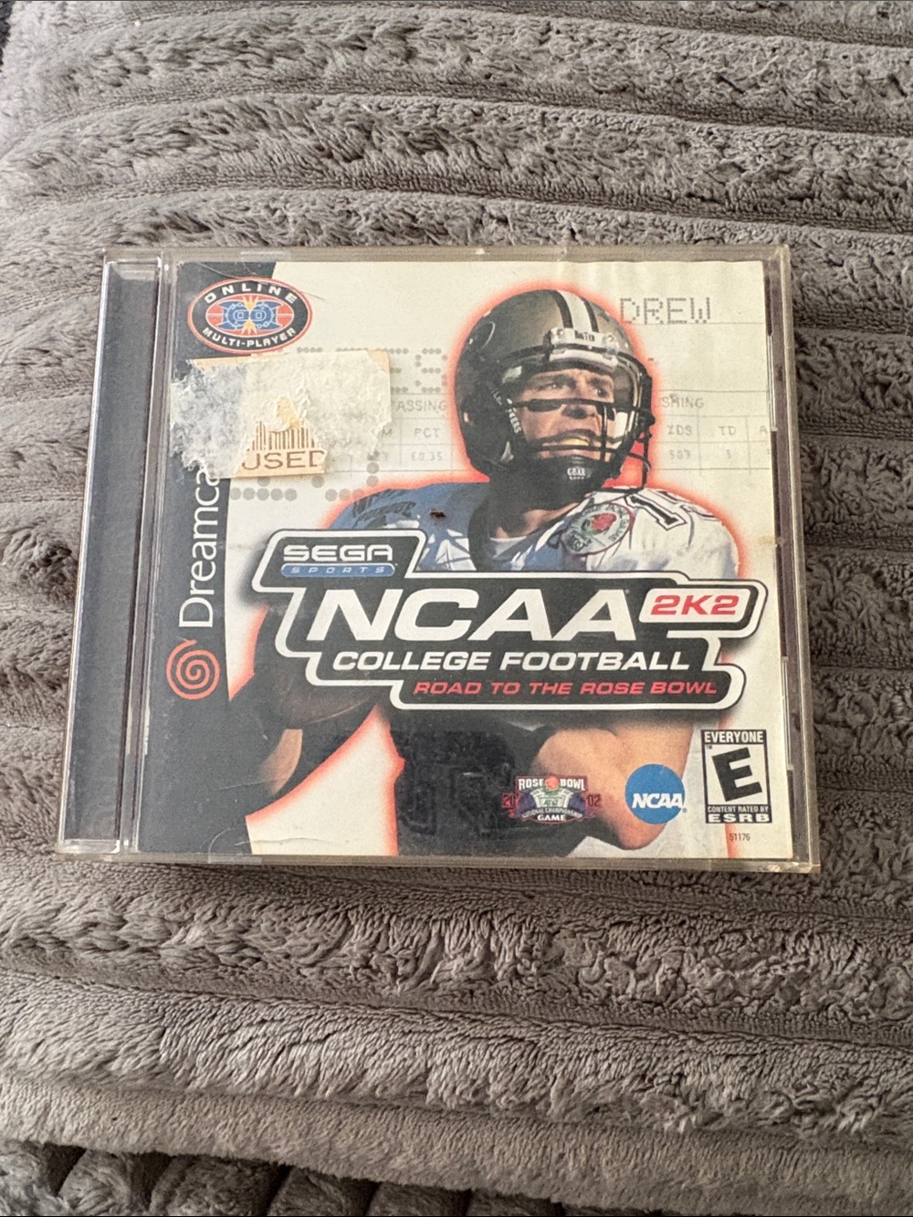 NCAA 2K2 College Football (Black/White)